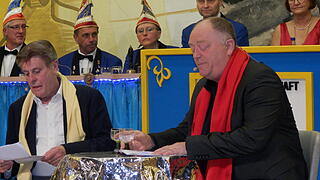Die Musikkapelle unter der Leitung von Maximilian Mohr und der bestens aufgelegte Präsident Holger Ebert waren bei der Prunksitzung in Oberlauda einmal mehr Garanten für eine närrische und gelungene Veranstaltung, die schwer zu toppen sin könnte.
