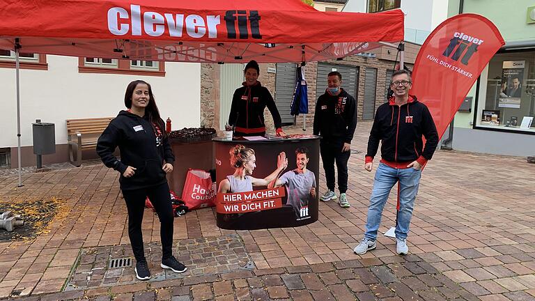 Das Team von clever fit war hochmotiviert am Start. Das Team von clever fit war hochmotiviert am Start.