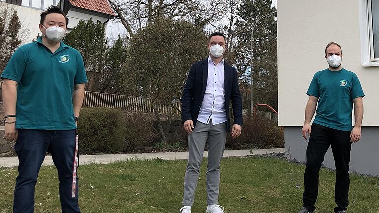 Der Führungsriege des Kreisausschusses Jugend des BRK Rhön-Grabfeld gehören (von links) Daniel Spissak, André Henrich und Stefan Bergmann an. Der Führungsriege des Kreisausschusses Jugend des BRK Rhön-Grabfeld gehören (von links) Daniel Spissak, André Henrich und Stefan Bergmann an.