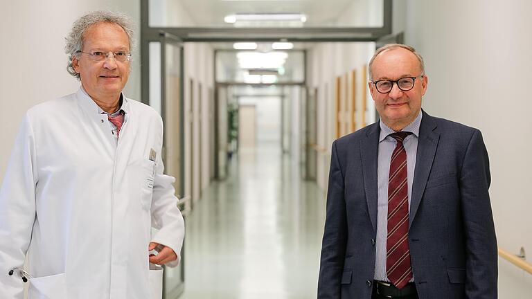 Führende Köpfe der Krebsforschung: Für die Würzburger Uniklinik gehören Prof. Ralf Bargou (links) und Prof. Hermann Einsele dem Direktorium des neugegründeten Bayerischen Krebsforschungszentrums an.