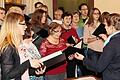 Erstmals beim Fränkischen Abend im Bürgerhaus dabei: der Gesangverein Glasofen unter Leitung von Theresa Holzmeier.