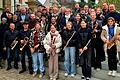 Gruppenfoto der Baldersheimer Musikanten.
