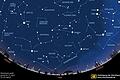 Auch im April gibt es am Firmament wieder allerhand zu erkunden.