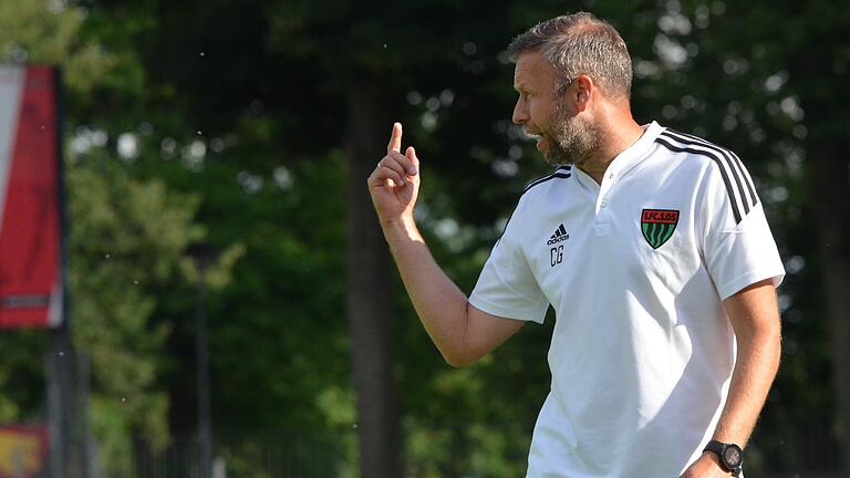 Trainer Christian Gmünder hofft auf einen Heimsieg für seinen FC 05 Schweinfurt.