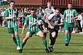 Das Spielertrainer-Duo Sebastian Heinlein (links) vom FC Untererthal und David Böhm vom gastgebenden FC Reichenbach sind stets Vorbilder in Sachen Einsatz und Kampf und trugen jeweils einen Treffer zum Spiel bei, beim 2:1-Heimsieg der Teutonen.       -  Das Spielertrainer-Duo Sebastian Heinlein (links) vom FC Untererthal und David Böhm vom gastgebenden FC Reichenbach sind stets Vorbilder in Sachen Einsatz und Kampf und trugen jeweils einen Treffer zum Spiel bei, beim 2:1-Heimsieg der Teutonen.