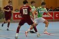 Im Endspiel des Dettelbacher Hallenfußballturniers für U16-Junioren um den 'Lindner-Cup' standen sich Greuther Fürth und der 1. FC Nürnberg in der Maintalhalle gegenüber.