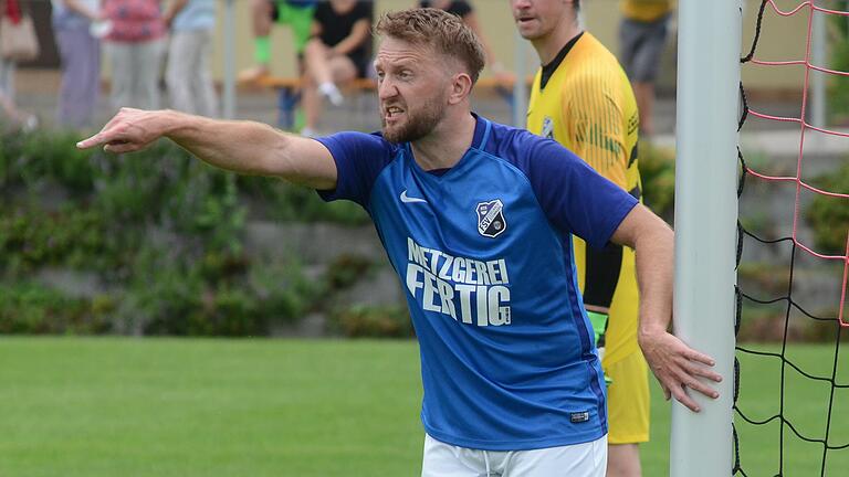 Gibt auch in der kommenden Saison beim FSV Esselbach-Steinmark die Richtung vor: Spielertrainer Sebastian Gerlich