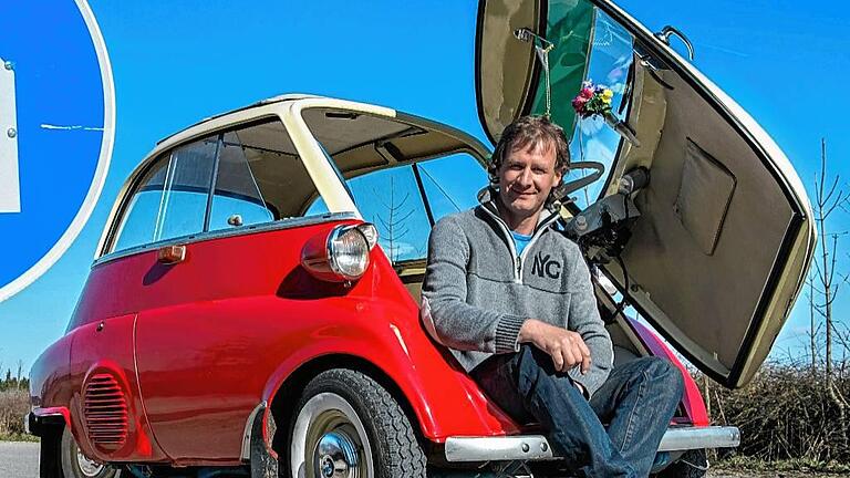 60 Jahre Isetta - Gilt als der Smart des Wirtschaftswunders: die Isetta, hier mit Besitzer Raimund Brüche aus Gennach. 60 Jahre Isetta - Gilt als der Smart des Wirtschaftswunders: die Isetta, hier mit Besitzer Raimund Brüche aus Gennach.
