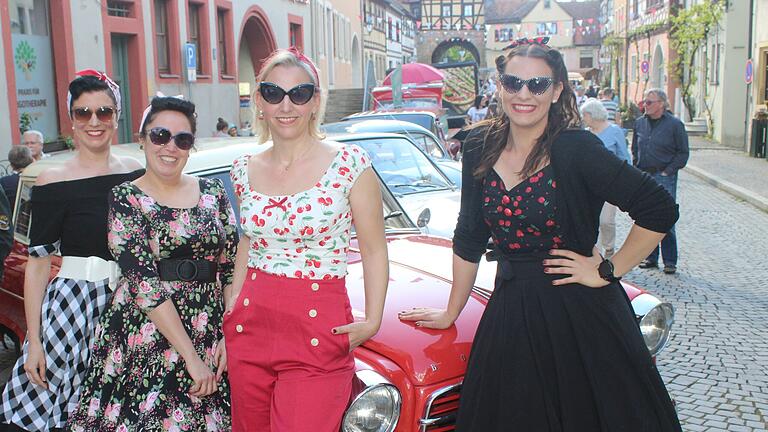 Die Oldtimer-Schau Prichsenstadt Classics lockte am Wochenende wieder viele Besucher ins historische Städtchen.