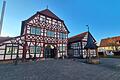 Das Rathaus am Marktplatz in Stadtlauringen. Dort fand die diesjährige Bürgerversammlung statt.