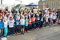 Früh übt sich: Bevor die 'Großen' den Lauf starteten, waren die Kinder an der Reihe.
