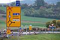 An der Staatsstraße 2447 zwischen Haßfurt und Zeil: Am 'Autobahnkreisel' kommt es zu Bauarbeiten.&nbsp;