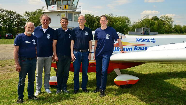 Das Marketingteam des Flugsportclubs freut sich auf die Flugtage.