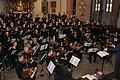 Das Paulus Oratorium in Tauberbischofsheim. Im ersten Teil dirigierte Julia Kohler, im zweiten Carsten Wiedemann-Hohl.