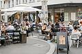 Das Café Fred in der Würzburger Innenstadt hat Berlin-Flair, finden Chris und Johanna.