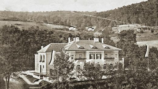 Historische Ansicht: So sah das Waldhaus im Steinbachtal im Jahr 1912 aus.ArCHIV DÜRRNAGEL Historische Ansicht: So sah das Waldhaus im Steinbachtal im Jahr 1912 aus.ArCHIV DÜRRNAGEL