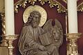 Der Evangelist Markus am Hauptaltar von St. Michael in Lohr