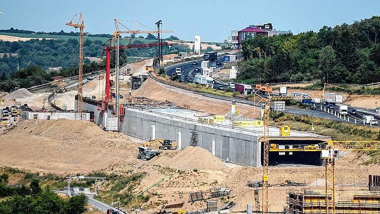 Die Bürgerinitiative Würzburg-Tunnel hat sich mit einem Offenen Brief an Oberbürgermeister Schuchardt gewandt. Das Foto wurde im Juli vergangenen Jahres aufgenommen.