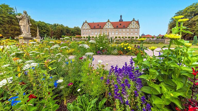 Der Schlossgarten Weikersheim ist eines von 'Frankens Paradiesen', die in einer neuen gedruckten Karte und der begleitenden Website vorgestellt werden. Der Schlossgarten Weikersheim ist eines von 'Frankens Paradiesen', die in einer neuen gedruckten Karte und der begleitenden Website vorgestellt werden.