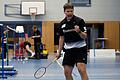 41 Jahre alt und immer noch mit Emotionen dabei: Der 41-jährige Michael Fuchs ist der bekannteste Badminton-Spieler im Zweitliga-Team des TV Marktheidenfeld.