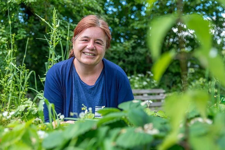 Monika Kern werkelt gerne im Garten. Der Ertrag steht dabei nicht im Vordergrund. Monika Kern werkelt gerne im Garten. Der Ertrag steht dabei nicht im Vordergrund. 