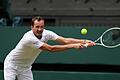 Daniil Medwedew       -  Der bekannteste Name unter Russlands Sportlern in Olympia ist Daniil Medwedew - hier bei seinem Auftritt in Wimbledon (Archivbild)