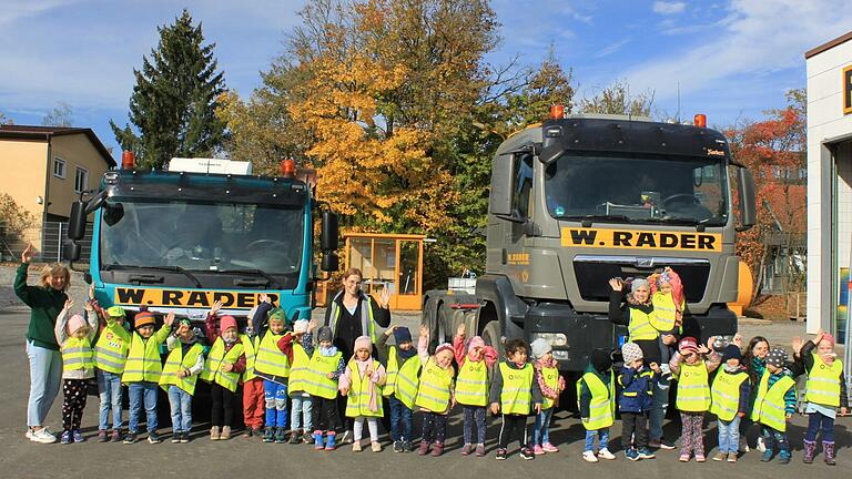 Kiga-Besuch bei Fa. Räder, Haßfurt.