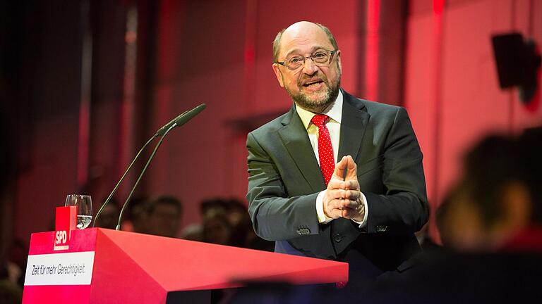 SPD-Kanzlerkandidat Martin Schulz stellt sich am Samstag (04.03.17) im Vogel Convention Center (VCC)  in Würzburg der Basis vor.