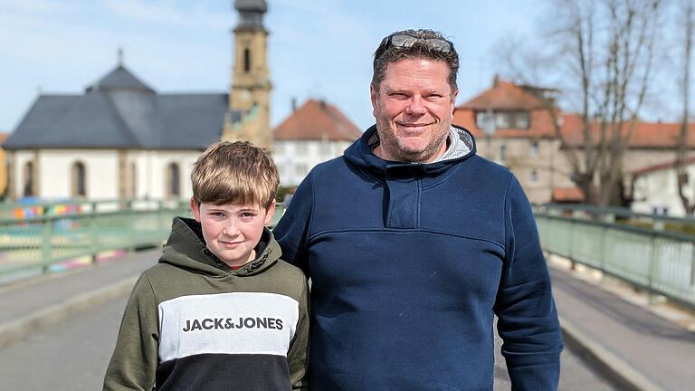 Benedikt (10) und Thomas (51) Rupp aus Stadthagen (Lkr. Schaumburg). Benedikt (10) und Thomas (51) Rupp aus Stadthagen (Lkr. Schaumburg).