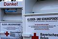 Neben dem Abfallwirtschaftsbetrieb sammelt auch das BRK Haßberge in Containern Textilien, die Menschen nicht mehr tragen wollen.