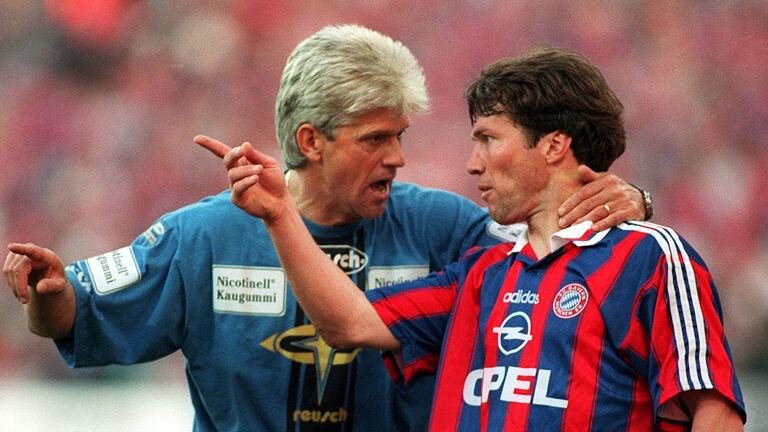 &bdquo;Löwen&rdquo;-Coach Werner Lorant (l.) mit Lothar Matthäus       -  Lange ist der Wiesn-Rekord von Werner Lorant (l) her.