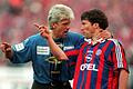 &bdquo;Löwen&rdquo;-Coach Werner Lorant (l.) mit Lothar Matthäus       -  Lange ist der Wiesn-Rekord von Werner Lorant (l) her.