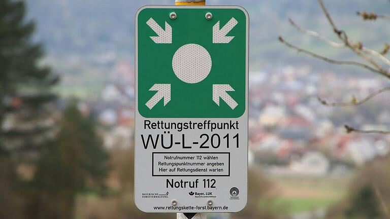 Gefahrenmeldungen über die Notrufnummer 112 an die Integrierte Leitstelle mit Bezug auf solche Rettungspunkte sind eine entscheidende Hilfe beim Auffinden eines Einsatzortes in der Natur.