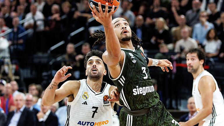 Carsen Edwards       -  Carsen Edwards führte die Bayern-Basketballer gegen Kaunas wieder an.