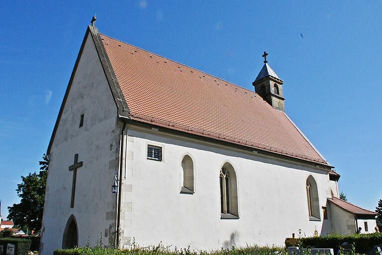 Die Stephanuskapelle bei Wülfershausen.