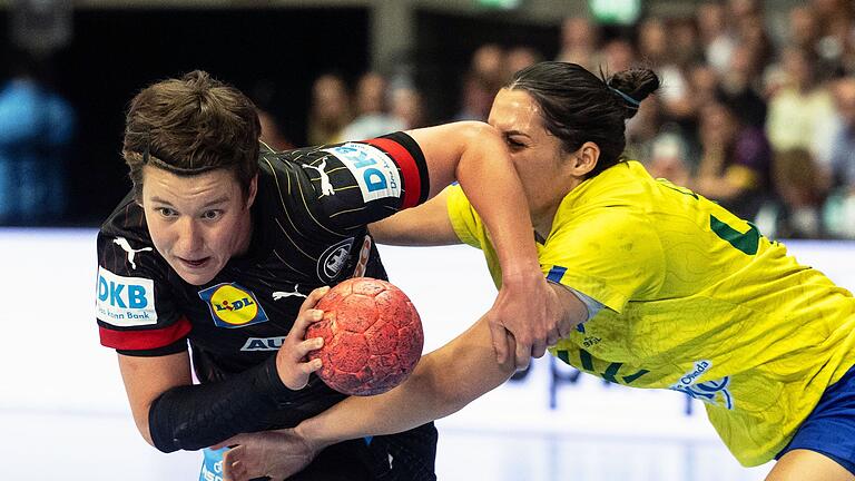 Deutschland - Brasilien       -  Handball-Kapitänin Alina Grijseels fordert bei Olympia eine bessere Abwehrleistung.