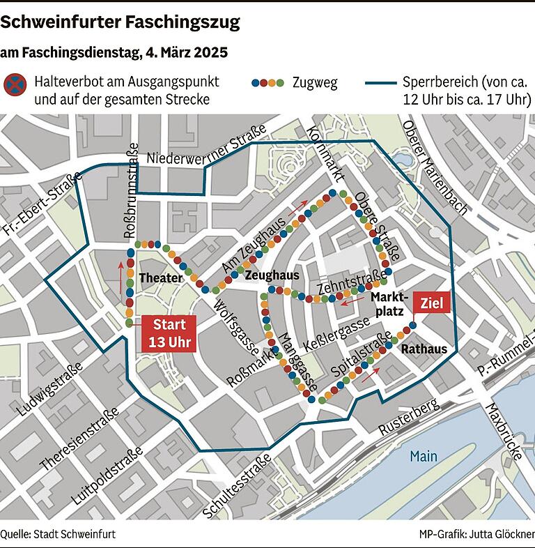 Faschingszug heute in Schweinfurt: Was man jetzt wissen muss Faschingszug heute in Schweinfurt: Was man jetzt wissen muss