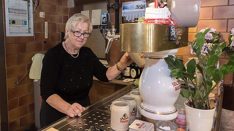 Doris Hamm, man will es kaum glauben, wird bald 70. Zeit für sie, die Arbeit im Haberkasten zu beenden.