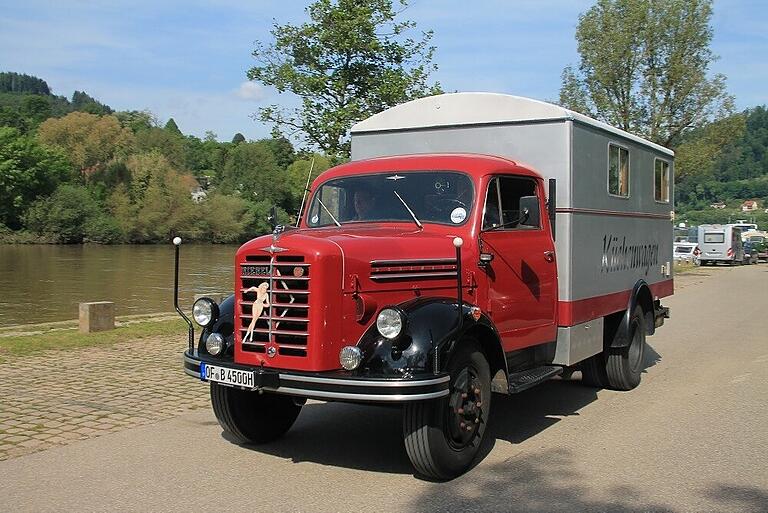 Internationales Borgward Treffen in Karlstadt.