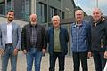 Im Bild von links: 1. Bürgermeister Sebastian Hauck, Ewald Öftring, Albin Seufert, Hans Spahn, Stephan Schäflein.