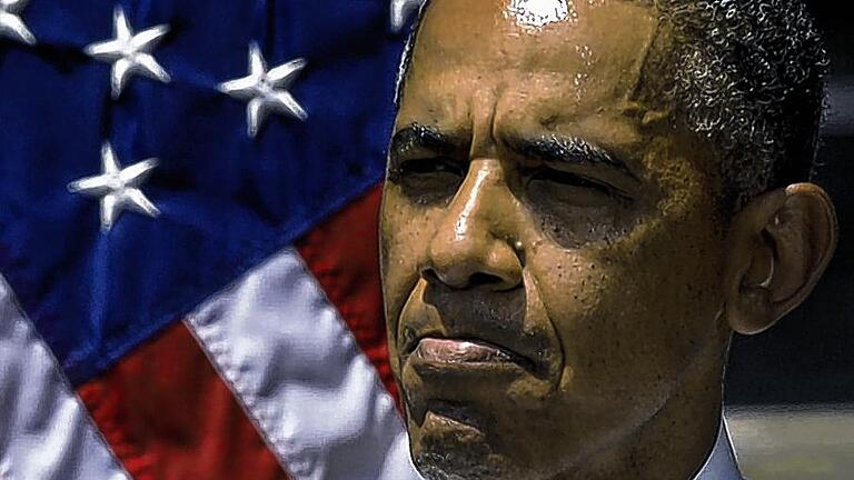 Entschlossen: US-Präsident Barack Obama Entschlossen: US-Präsident Barack Obama
