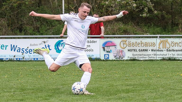 Silas Krebelder von der SG Sommerhausen/Winterhausen war mit 29 Treffern der beste Torschütze in der Kreisliga Würzburg 1. Silas Krebelder von der SG Sommerhausen/Winterhausen war mit 29 Treffern der beste Torschütze in der Kreisliga Würzburg 1.