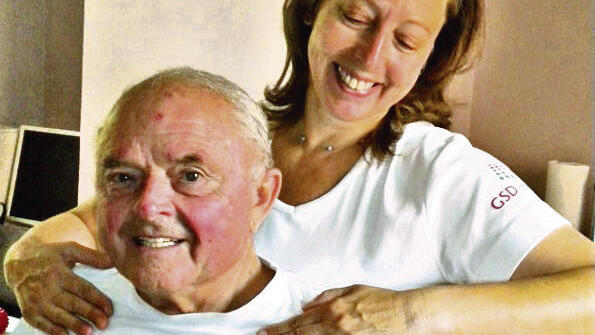 Zur Entspannung: Shiatsu-Praktikerin Regina Waizmann verwöhnte die Teilnehmer am Gesundheitstag mit ihrer Massage. Zur Entspannung: Shiatsu-Praktikerin Regina Waizmann verwöhnte die Teilnehmer am Gesundheitstag mit ihrer Massage.