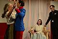 Noch ahnt Leutnant Hofmiller nichts vom Schicksal Ediths, der Tochter des Hauses (von links: Silvia Steger, Anna Schindlbeck, Fanny Schmidt, Ingo Pfeiffer)