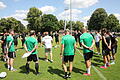 Der FC 05 Schweinfurt (hier beim Trainingsauftakt am 17. Juni) bereitet sich auf die neue Regionalliga-Saison vor - heute geht es für ein Testspiel zu Rot-Weiß Erfurt.