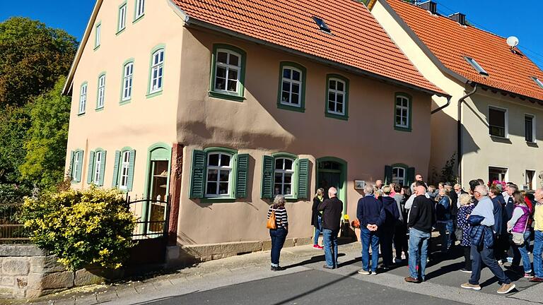 Besichtigung in Friesenhausen. Besichtigung in Friesenhausen.