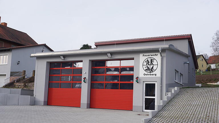 Das neue Feuerwehrgerätehaus in Oehrberg       -  Das neue Feuerwehrgerätehaus in Oehrberg.