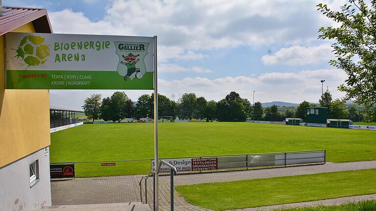 &nbsp;In der Bioenergie-Arena des TSV Großbardorf (Archivbild) wird am Samstag kein Fußball gespielt.