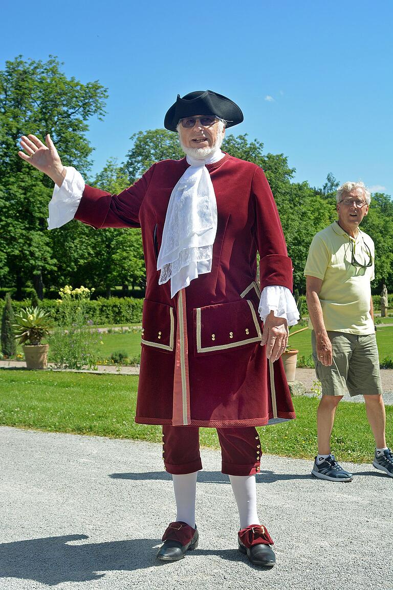 Bei verschiedenen Sonderführungen können die Besucher des Schlosserlebnistags in Weikersheim Wissenswertes zum Zeitalter des Barock erfahren.