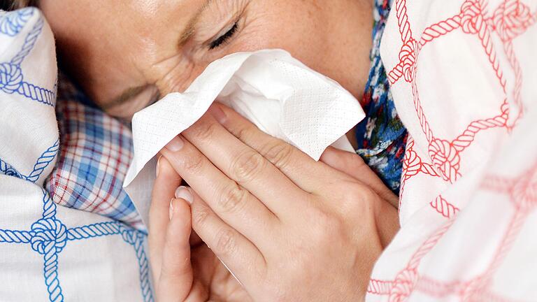 Es ist Grippe-Zeit – auch in Unterfranken häufen sich jetzt die Fälle von Influenza.